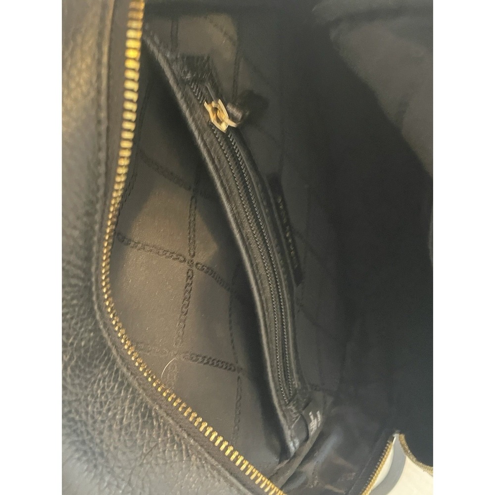 Michael Kors pebbled leather Abbey Backpack Leather Logo - Picture 7 of 13